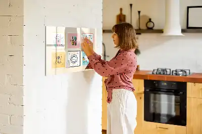 Magnetinė piešimo lenta su motyvaciniais šūkiais
