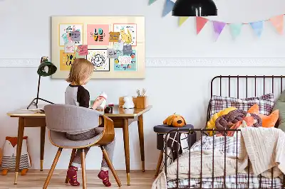 Magnetinė piešimo lenta su motyvaciniais šūkiais