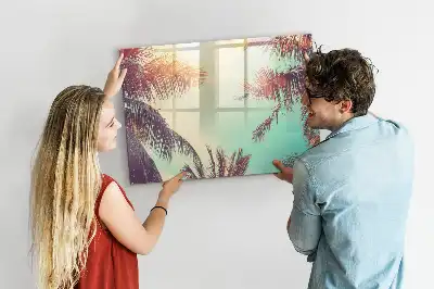 Magnetinė piešimo lenta tropinės palmės
