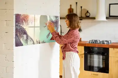 Magnetinė piešimo lenta tropinės palmės