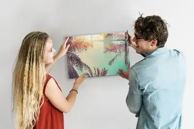 Magnetinė piešimo lenta tropinės palmės