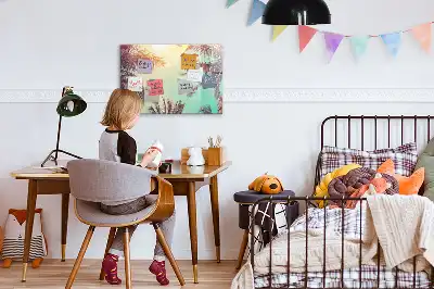 Magnetinė piešimo lenta tropinės palmės