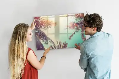 Magnetinė piešimo lenta tropinės palmės