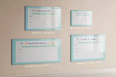 Magnetinė rašymo lenta valgiaraščio planuoklis