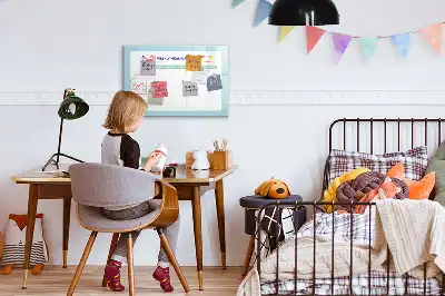 Magnetinė rašymo lenta valgiaraščio planuoklis
