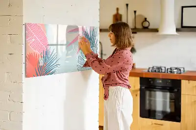 Magnetinė piešimo lenta pasteliniai lapai