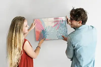 Magnetinė piešimo lenta pasteliniai lapai