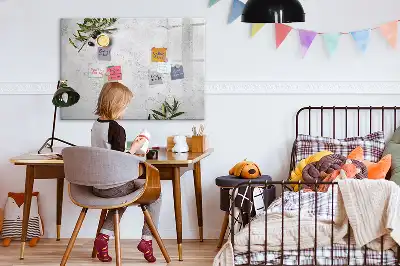 Magnetinė rašymo lenta minimalistinių alyvuogių dizaino