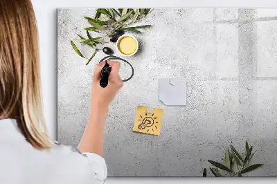 Magnetinė rašymo lenta minimalistinių alyvuogių dizaino