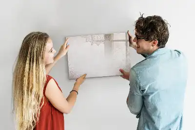 Magnetinė piešimo lenta su dekoratyviniu raštu