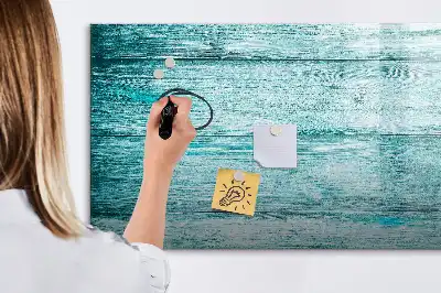 Magnetinė rašymo lenta senas mėlynas medis