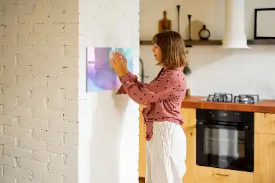 Magnetinė piešimo lenta su spalvingais elementais