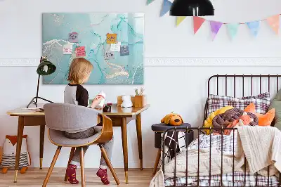 Magnetinė rašymo lenta dekoratyvinio marmuro rašto