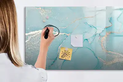 Magnetinė rašymo lenta dekoratyvinio marmuro rašto