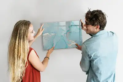 Magnetinė rašymo lenta dekoratyvinio marmuro rašto