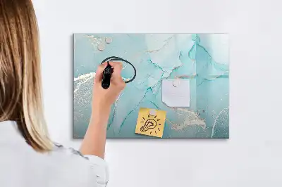 Magnetinė rašymo lenta dekoratyvinio marmuro rašto