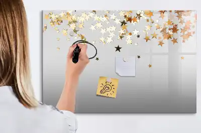 Magnetinė piešimo lenta žvaigždės motyvo