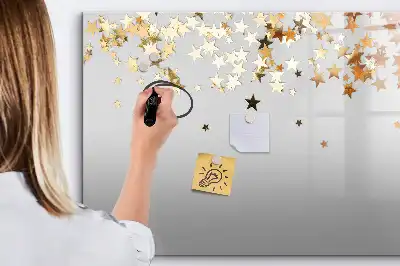 Magnetinė piešimo lenta žvaigždės motyvo