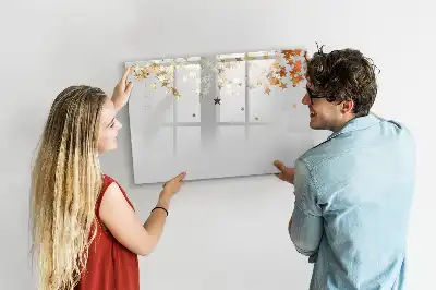 Magnetinė piešimo lenta žvaigždės motyvo