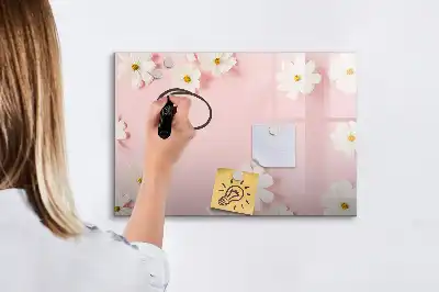 Magnetinė rašymo lenta Rūtos ir ramunės
