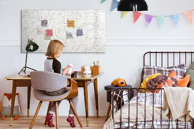 Magnetinė piešimo lenta taškų abstrakcijos dizaino
