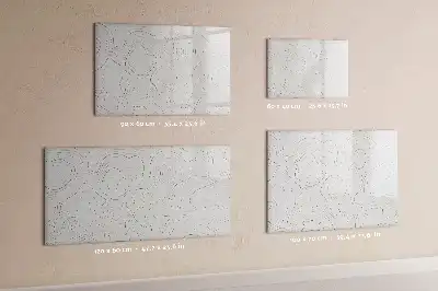 Magnetinė piešimo lenta taškų abstrakcijos dizaino
