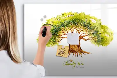 Magnetinė rašymo lenta Giminės medis