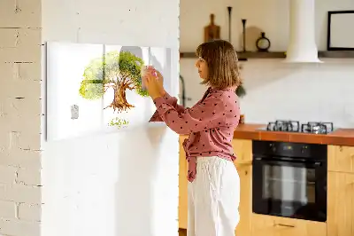 Magnetinė rašymo lenta Giminės medis