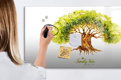 Magnetinė rašymo lenta Giminės medis