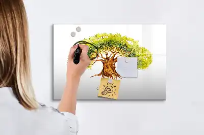 Magnetinė rašymo lenta Giminės medis