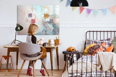 Magnetinė piešimo lenta abstraktus paveikslas