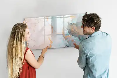 Magnetinė piešimo lenta abstraktus paveikslas