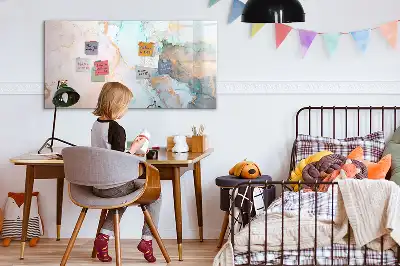 Magnetinė piešimo lenta abstraktus paveikslas