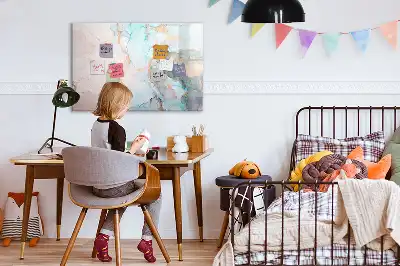 Magnetinė piešimo lenta abstraktus paveikslas