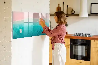 Magnetinė piešimo lenta Paplūdimys ir jūra