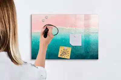 Magnetinė piešimo lenta Paplūdimys ir jūra