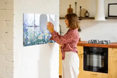 Magnetinė rašymo lenta Drugelis pievoje