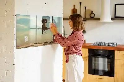 Magnetinė rašymo lenta Dramblys ant medžio