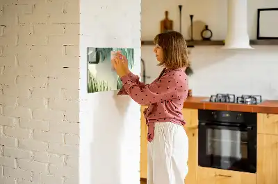Magnetinė piešimo lenta su monsteros lapų raštu