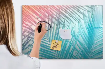 Magnetinė rašymo lenta tropinė palmė