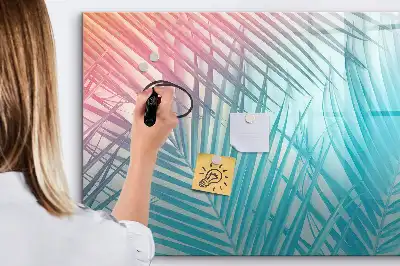 Magnetinė rašymo lenta tropinė palmė
