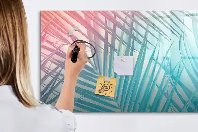 Magnetinė rašymo lenta tropinė palmė