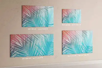 Magnetinė rašymo lenta tropinė palmė