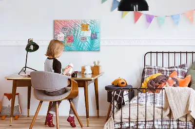 Magnetinė rašymo lenta tropinė palmė
