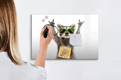 Magnetinė piešimo lenta Sukulenti su akiniais
