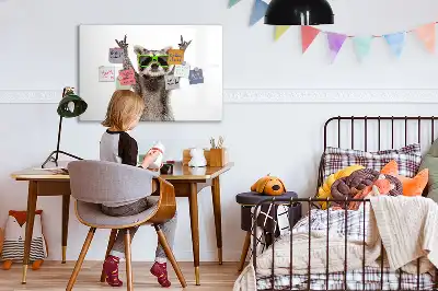Magnetinė piešimo lenta Sukulenti su akiniais