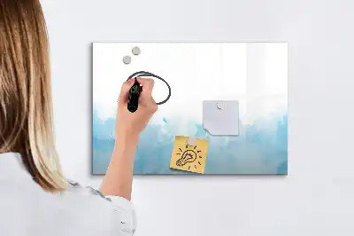 Magnetinė rašymo lenta su dažų taškų dizainu