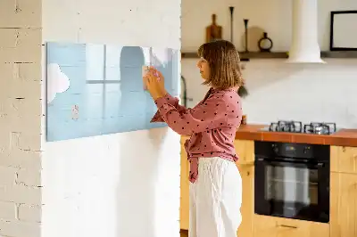 Magnetinė rašymo lenta vaikams
