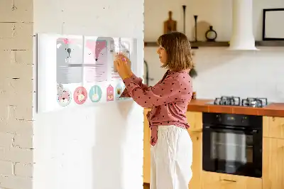 Magnetinė rašymo lenta linksmi knygų skirtukai