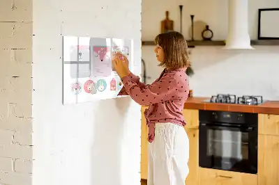 Magnetinė rašymo lenta linksmi knygų skirtukai